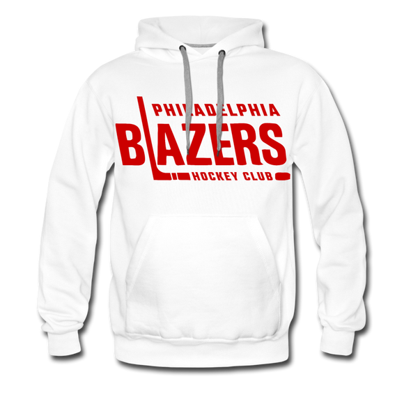 Philadelphia Blazers Text Hoodie (Premium) - white