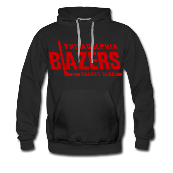 Philadelphia Blazers Text Hoodie (Premium) - black