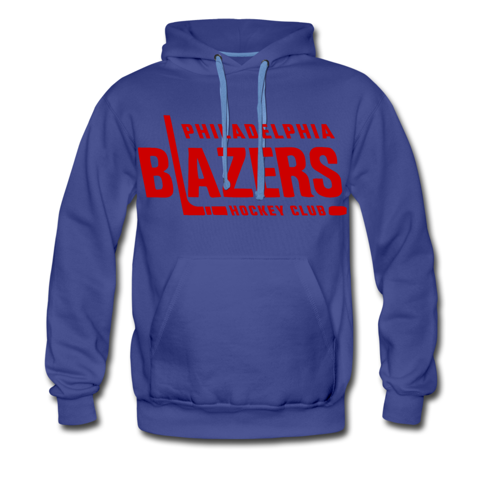 Philadelphia Blazers Text Hoodie (Premium) - royalblue