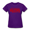 Philadelphia Blazers Text Women's T-Shirt - purple
