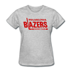 Philadelphia Blazers Text Women's T-Shirt - heather gray
