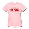 Philadelphia Blazers Text Women's T-Shirt - pink