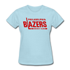 Philadelphia Blazers Text Women's T-Shirt - powder blue