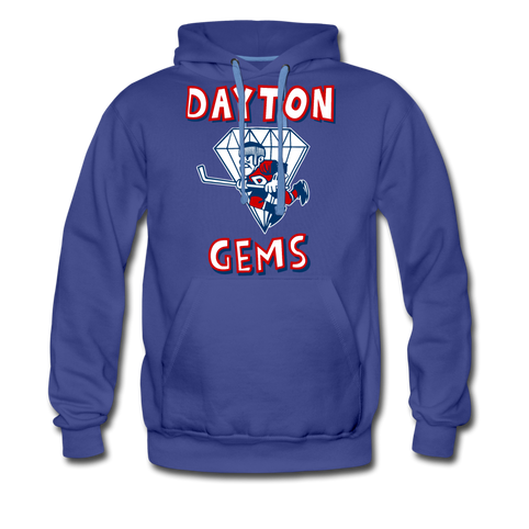 Dayton Gems Shirt , Retro Vintage Ice Hockey T-shirt Dayton Gems Mascot