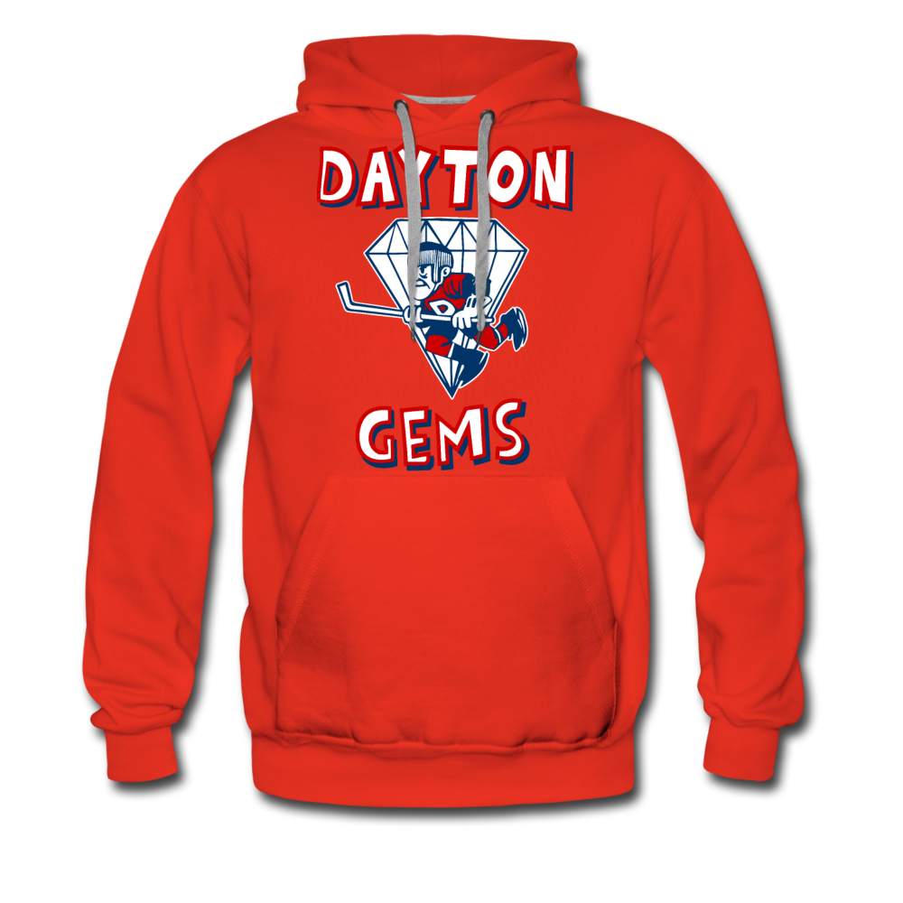 Dayton Gems Hoodie (Premium) - red