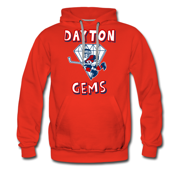 Dayton Gems Hoodie (Premium) - red
