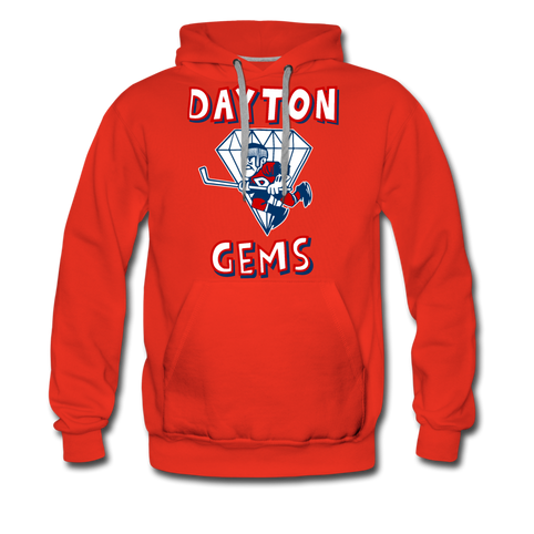 Dayton Gems Hoodie (Premium) - red