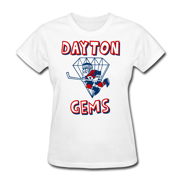 Dayton Gems Women's T-Shirt - white