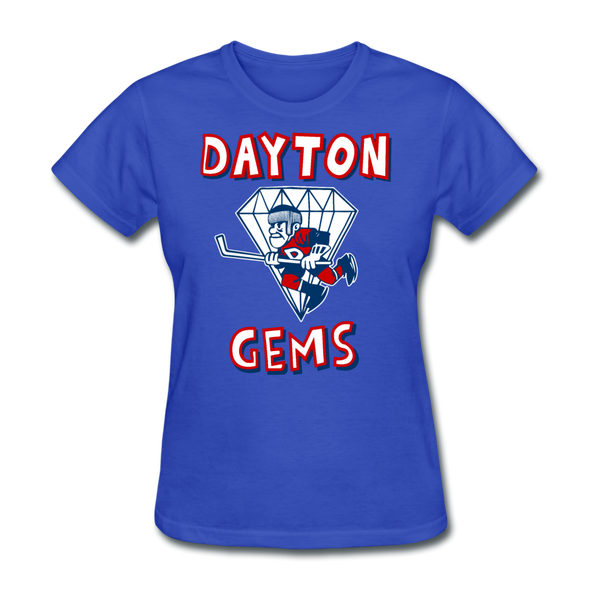 Dayton Gems Women's T-Shirt - royal blue