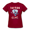 Dayton Gems Women's T-Shirt - dark red