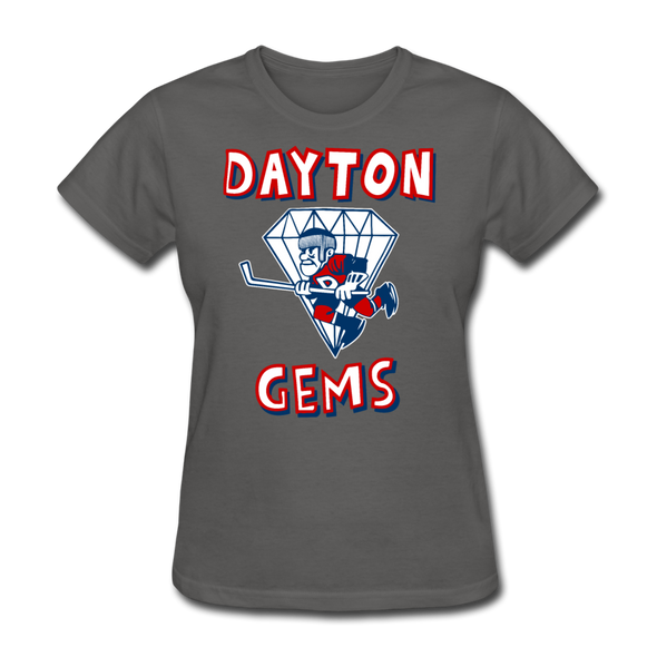 Dayton Gems Women's T-Shirt - charcoal