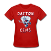 Dayton Gems Women's T-Shirt - red