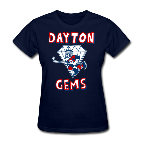 Dayton Gems Women's T-Shirt - navy