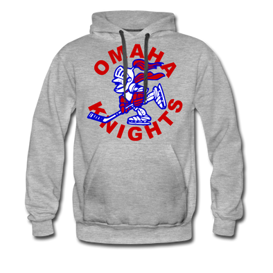 Omaha Knights Hoodie (Premium) - heather gray