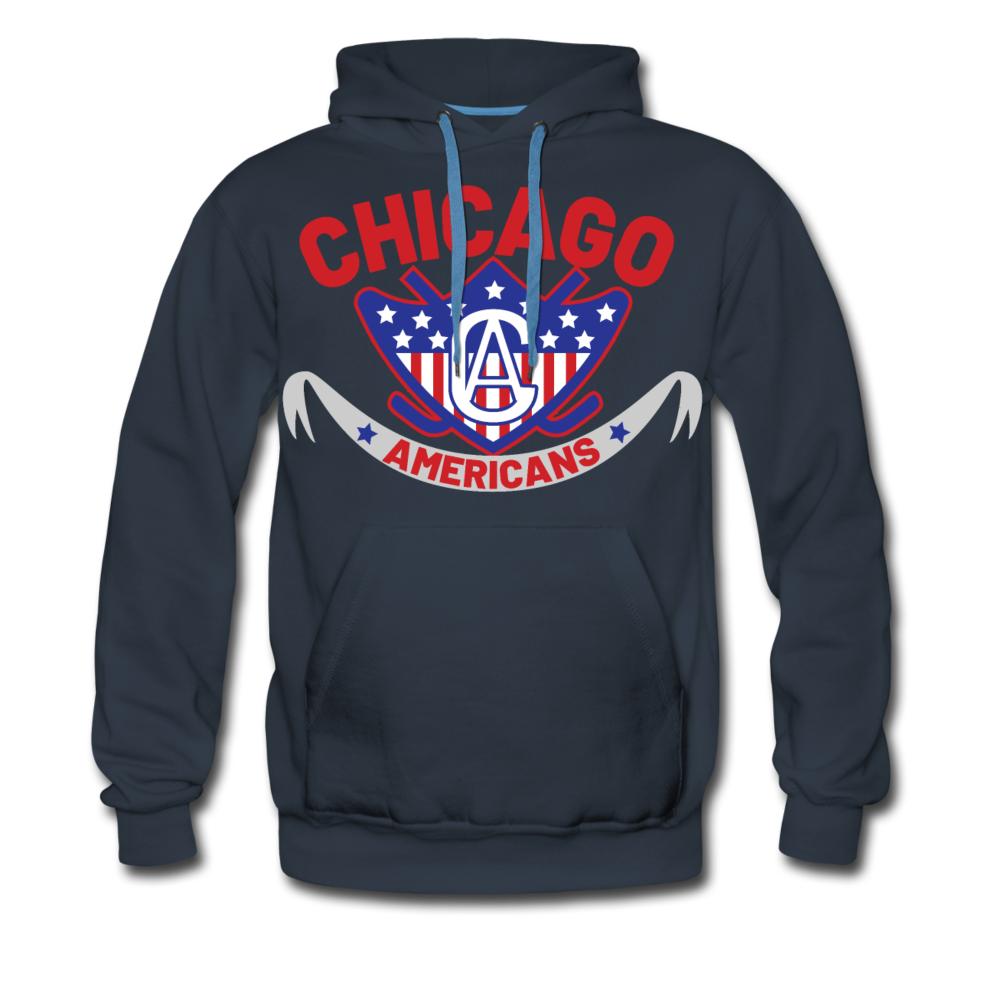 Chicago Americans Hoodie (Premium) - navy
