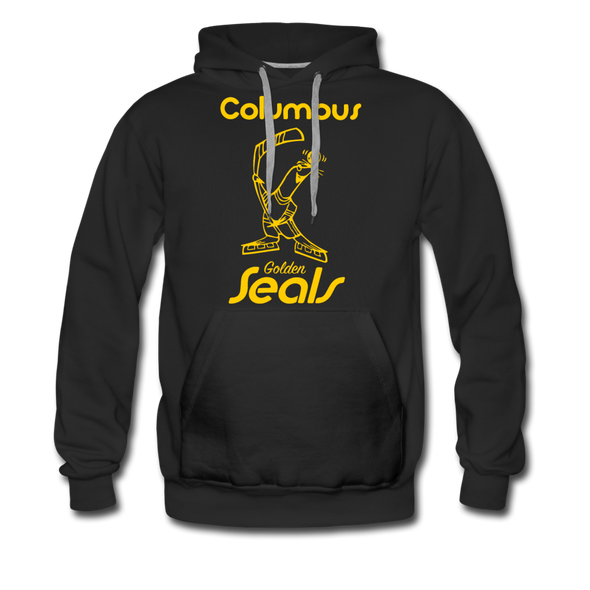 Columbus Golden Seals Hoodie (Premium) - black