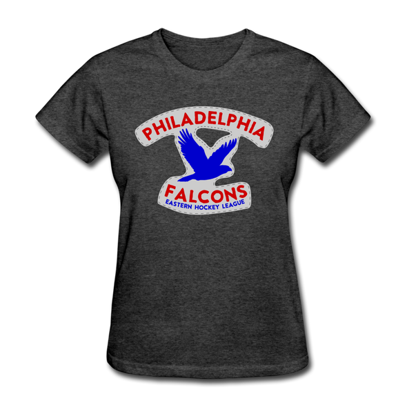 Philadelphia Falcons Women's T-Shirt - heather black