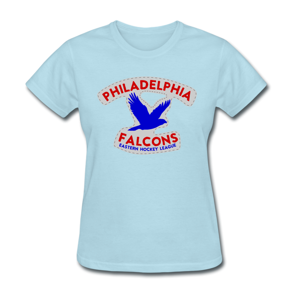 Philadelphia Falcons Women's T-Shirt - powder blue