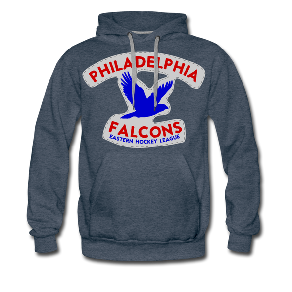 Philadelphia Falcons Hoodie (Premium) - heather denim