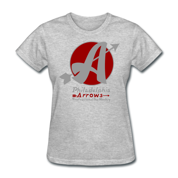 Philadelphia Arrows Women's T-Shirt - heather gray