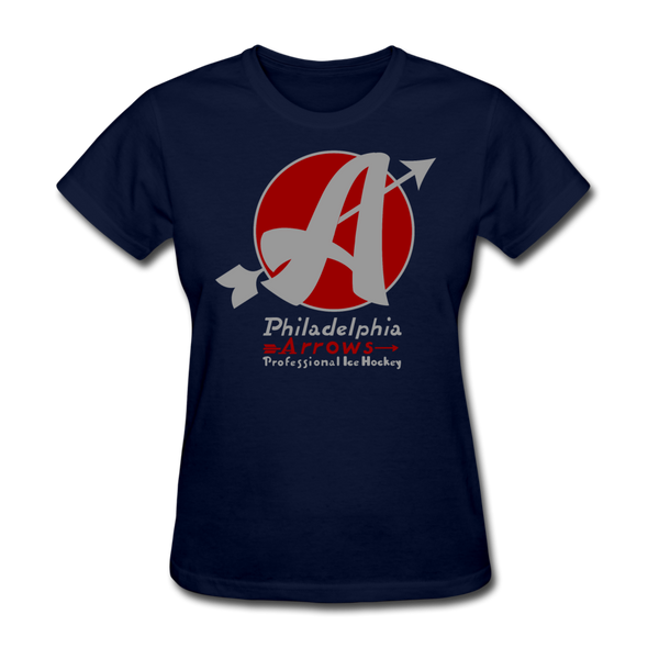Philadelphia Arrows Women's T-Shirt - navy