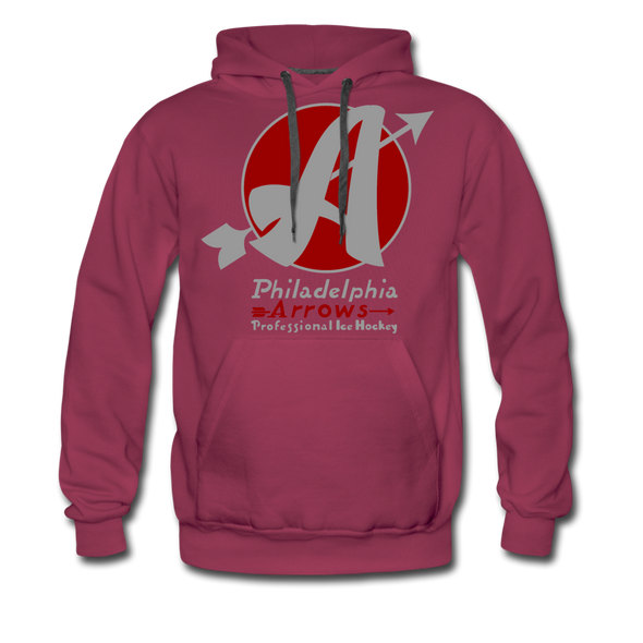 Philadelphia Arrows Hoodie (Premium) - burgundy