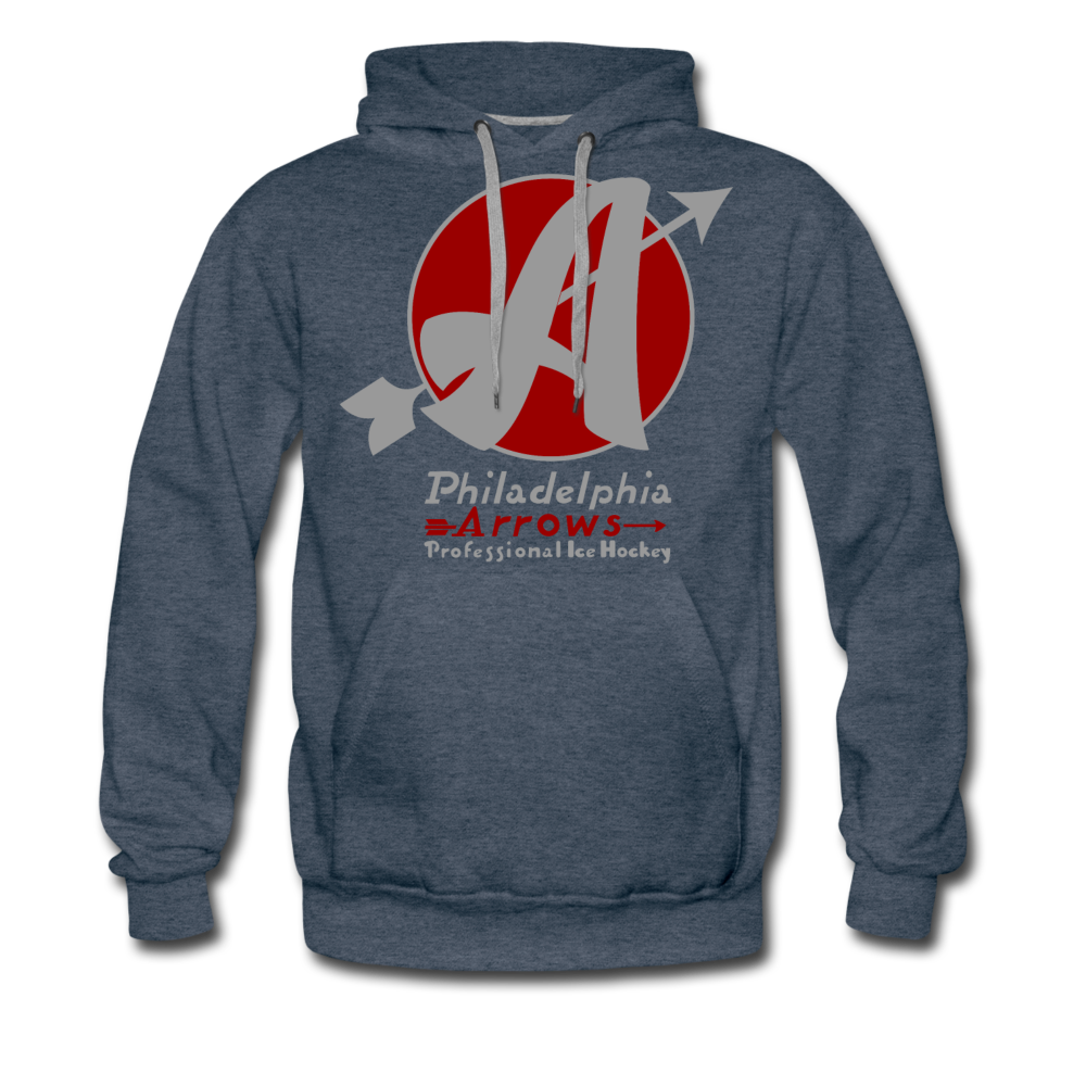 Philadelphia Arrows Hoodie (Premium) - heather denim