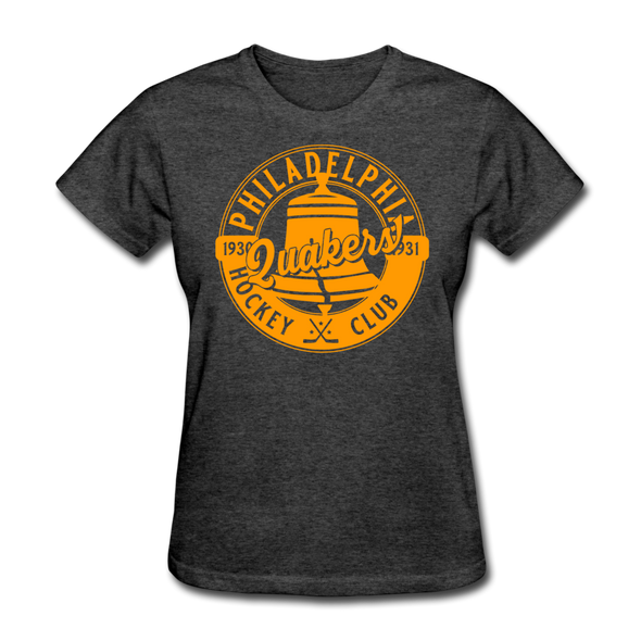 Philadelphia Quakers Women's T-Shirt - heather black