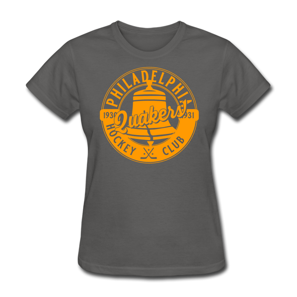 Philadelphia Quakers Women's T-Shirt - charcoal