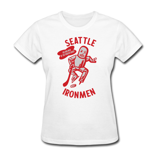 Seattle Ironmen Women's T-Shirt - white