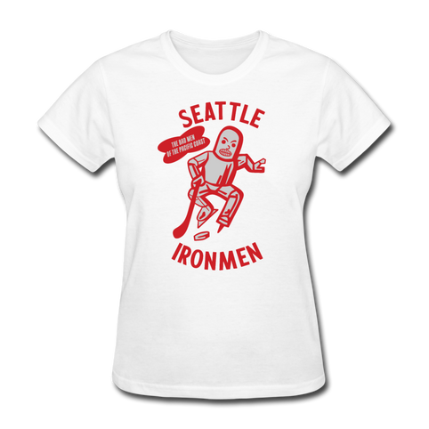 Seattle Ironmen Women's T-Shirt - white