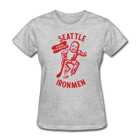 Seattle Ironmen Women's T-Shirt - heather gray