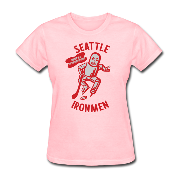 Seattle Ironmen Women's T-Shirt - pink