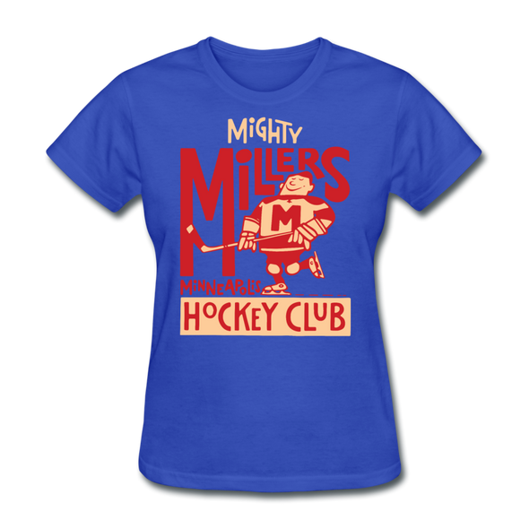 Minneapolis Mighty Millers Women's T-Shirt - royal blue