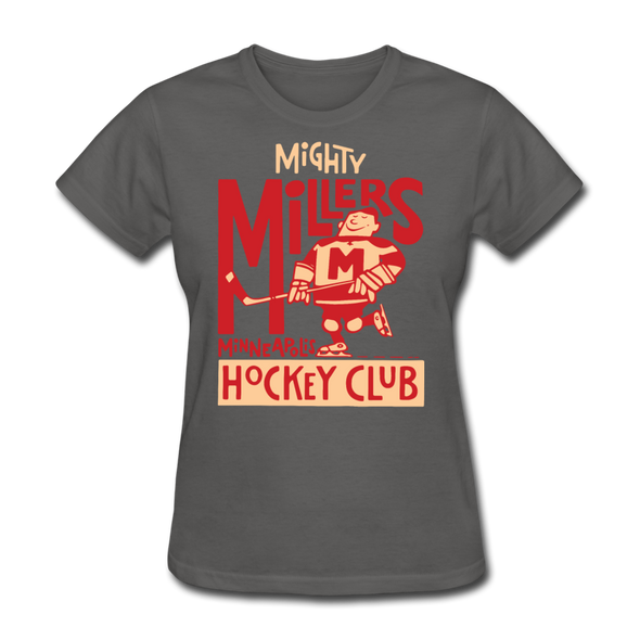 Minneapolis Mighty Millers Women's T-Shirt - charcoal