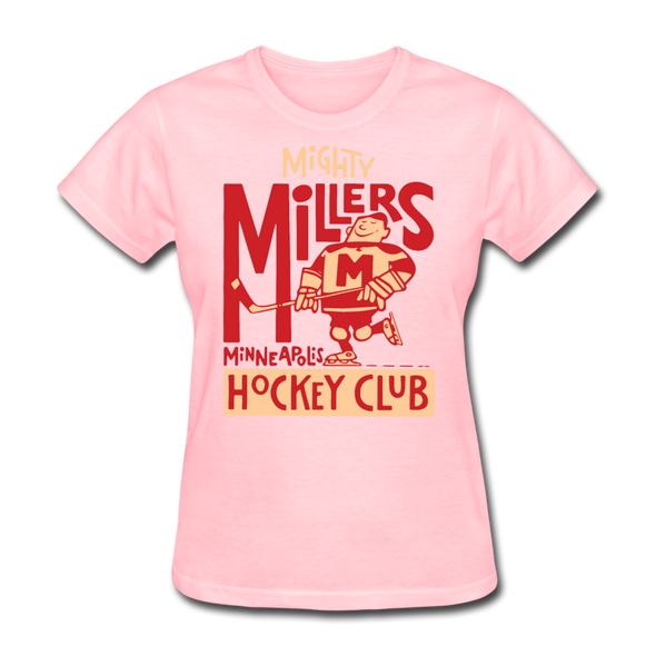 Minneapolis Mighty Millers Women's T-Shirt - pink