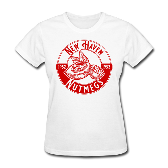 New Haven Nutmegs Women's T-Shirt - white