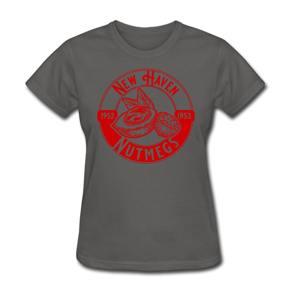 New Haven Nutmegs Women's T-Shirt - charcoal