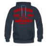 Muskegon Mohawks Dated Hoodie (Premium) - navy