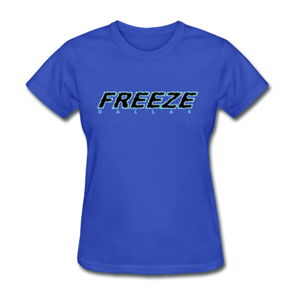 Dallas Freeze Women's T-Shirt - royal blue