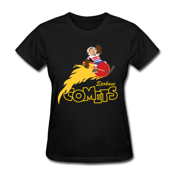 Spokane Comets Women's T-Shirt - black