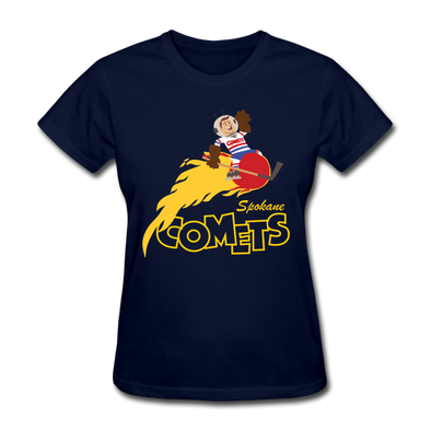 Spokane Comets Women's T-Shirt - navy