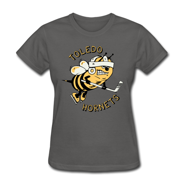 Toledo Hornets Women's T-Shirt - charcoal