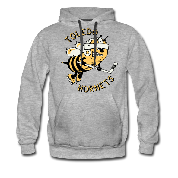 Toledo Hornets Hoodie (Premium) - heather gray