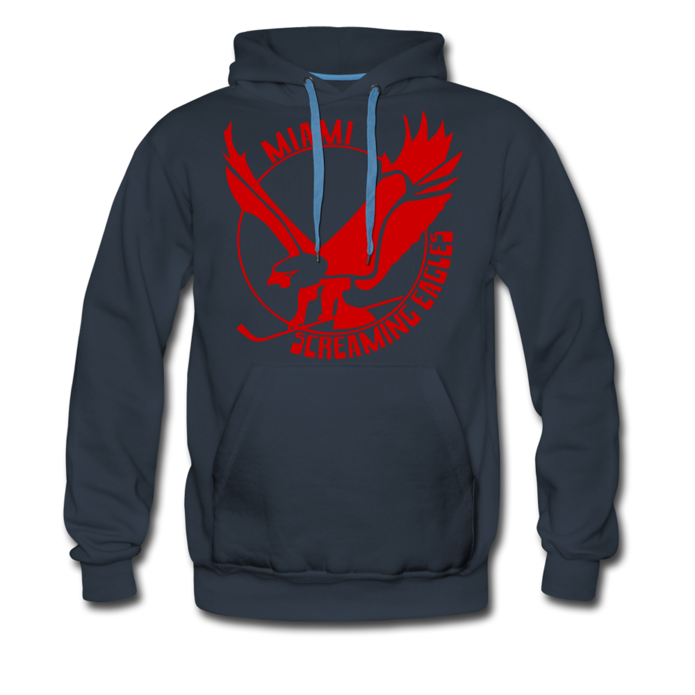 Miami Screaming Eagles Hoodie (Premium) - navy