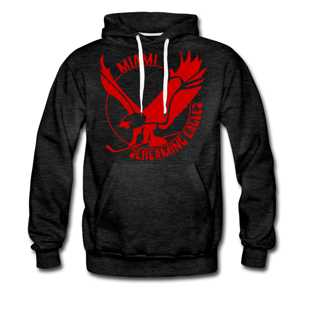 Miami Screaming Eagles Hoodie (Premium) - charcoal gray