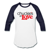 Chuckie's in Love Baseball Shirt - white/navy