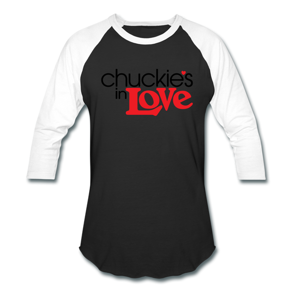 Chuckie's in Love Baseball Shirt - black/white