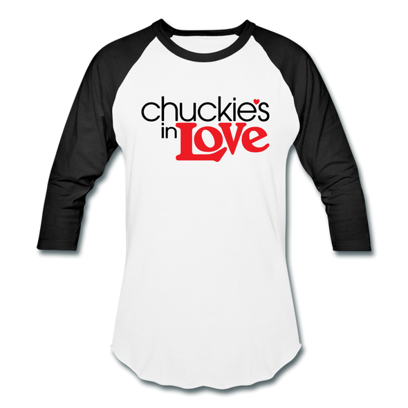 Chuckie's in Love Baseball Shirt - white/black