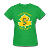 Des Moines Oak Leafs Women's T-Shirt - bright green